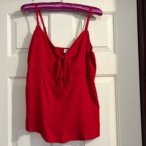 Red Summer Blouse